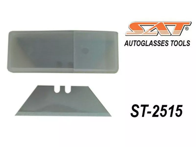 Сменные лезвия (трапецевидные) для инструмента ST-2515 (10 шт) - Артикул ST2519 - Производитель Sat - Фото, Отзывы, Цены 