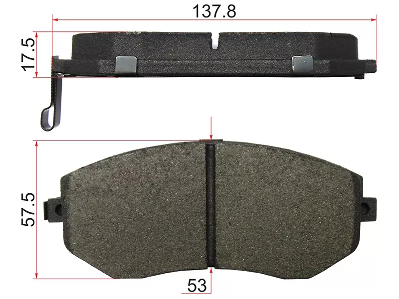 Колодки тормозные (Спереди) Subaru Forester 02-19 / Impreza 00-16 - Артикул ST26296FG000 - Производитель Sat - Фото, Отзывы, Цены 