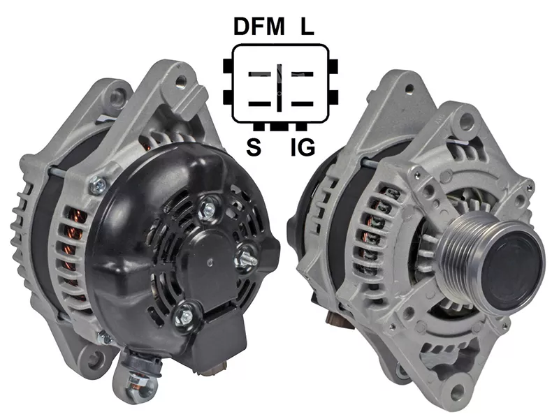 Генератор TOYOTA LAND CRUISER PRADO 150 09-13 1GR 12V 130A - Артикул ST2706031190 - Производитель Sat - Фото, Отзывы, Цены 