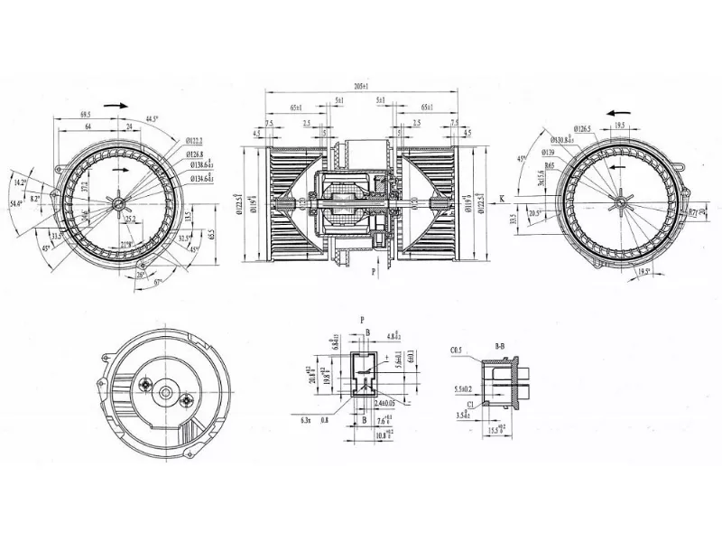 Мотор отопителя салона (Левый руль) Renault Fluence 09-17 - Артикул ST272104377R - Производитель Sat - Фото, Отзывы, Цены 