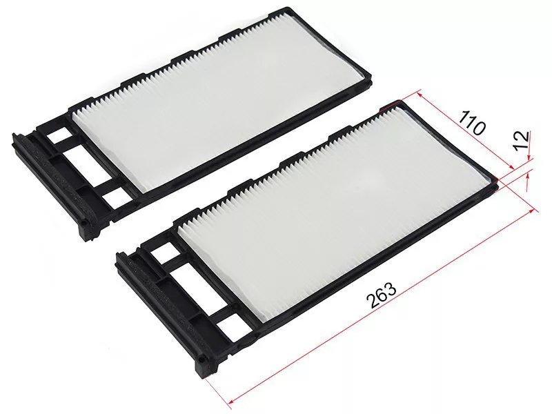 Фильтр салона NISSAN PATROL Y61 97-10 комплект - Артикул ST272747J125 - Производитель Sat - Фото, Отзывы, Цены 