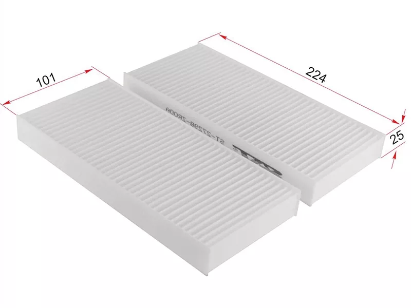 Фильтр салона INFINITI QX56 JA60/Z62 VK56DE 04-13 комплект - Артикул ST27298ZR00A - Производитель Sat - Фото, Отзывы, Цены 