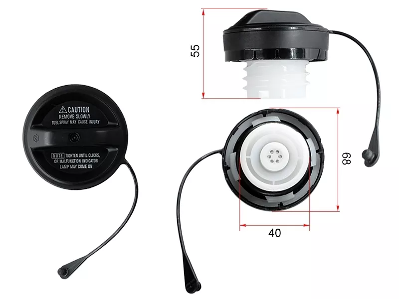 Крышка бензобака Lexus RX 97-03 / Toyota Land Cruiser 98-07 - Артикул ST2730009 - Производитель Sat - Фото, Отзывы, Цены 