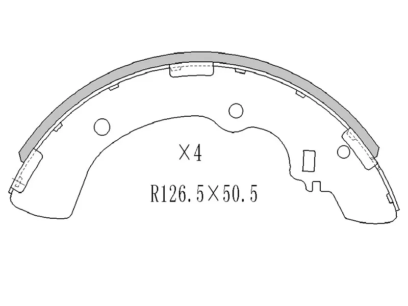 Колодки тормозные барабанные Mitsubishi Delica 89-99 / L300 87-98 - Артикул ST280039 - Производитель Sat - Фото, Отзывы, Цены 