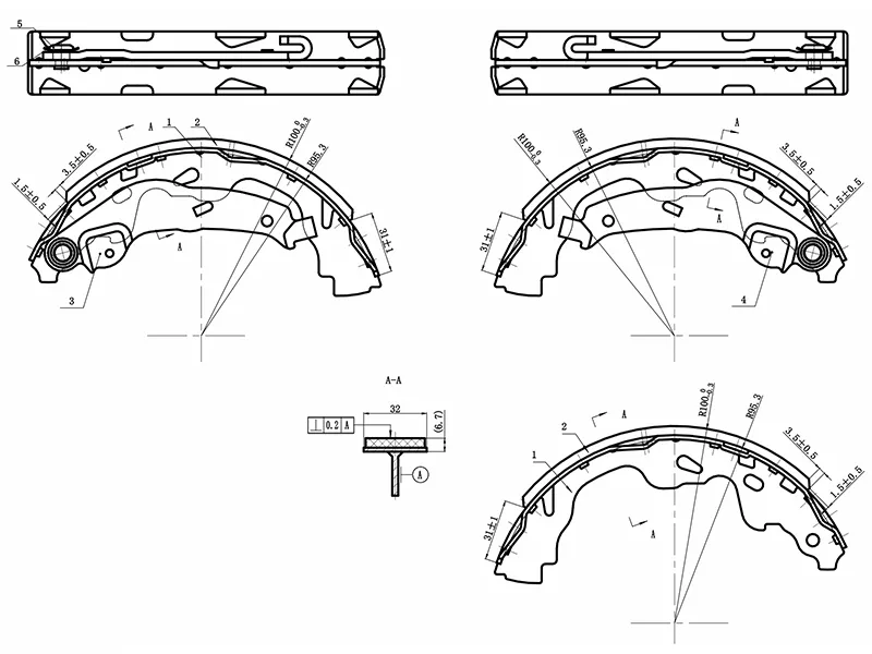 Колодки тормозные барабанные Citroen Xsara 97-06 / Suzuki Splash 08-15 - Артикул ST280040 - Производитель Sat - Фото, Отзывы, Цены 