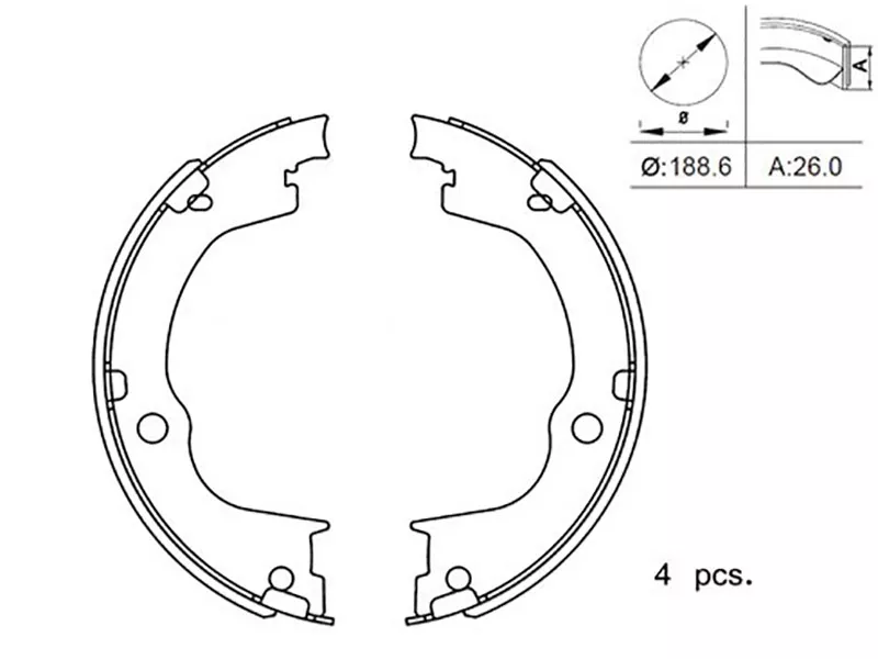 Колодки тормозные барабанные Chevrolet Captiva 06-15 / Opel Antara 06-15 - Артикул ST280079 - Производитель Sat - Фото, Отзывы, Цены 