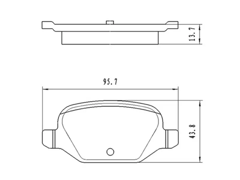 Колодки тормозные (Сзади) LADA Vesta 15- / Vesta Cross 17 - Артикул ST280178 - Производитель Sat - Фото, Отзывы, Цены 