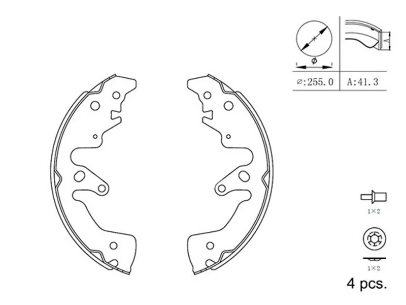 Колодки тормозные барабанные Subaru Impreza 07-12 - Артикул ST280192 - Производитель Sat - Фото, Отзывы, Цены 