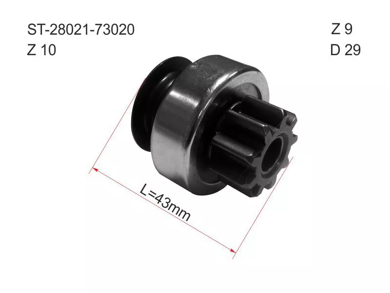 Бендикс BMW 1-Series 04-12 / 3-Series 05-14 - Артикул ST2802173020 - Производитель Sat - Фото, Отзывы, Цены 