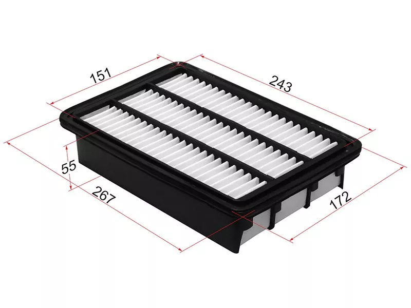 Фильтр воздушный HYUNDAI SANTA FE 06-13 - Артикул ST281132B000 - Производитель Sat - Фото, Отзывы, Цены 