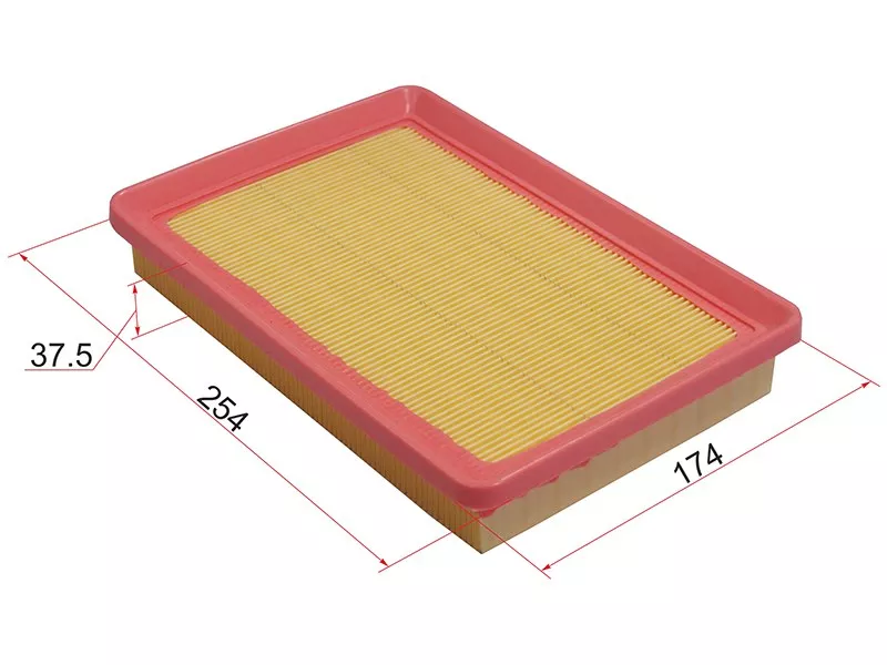 Фильтр воздушный HYUNDAI COUPE 01-09/ELANTRA 00-06/CERATO 04-08 - Артикул ST281132D000 - Производитель Sat - Фото, Отзывы, Цены 