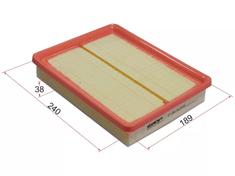 Фильтр воздушный HYUNDAI SONATA 98-05/TRAJET 00 - Артикул ST2811337101 - Производитель Sat - Фото, Отзывы, Цены 