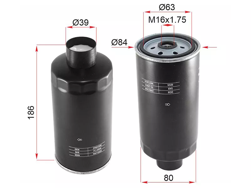 Фильтр топливный IVECO DAILY 01-06 - Артикул ST2992300 - Производитель Sat - Фото, Отзывы, Цены 