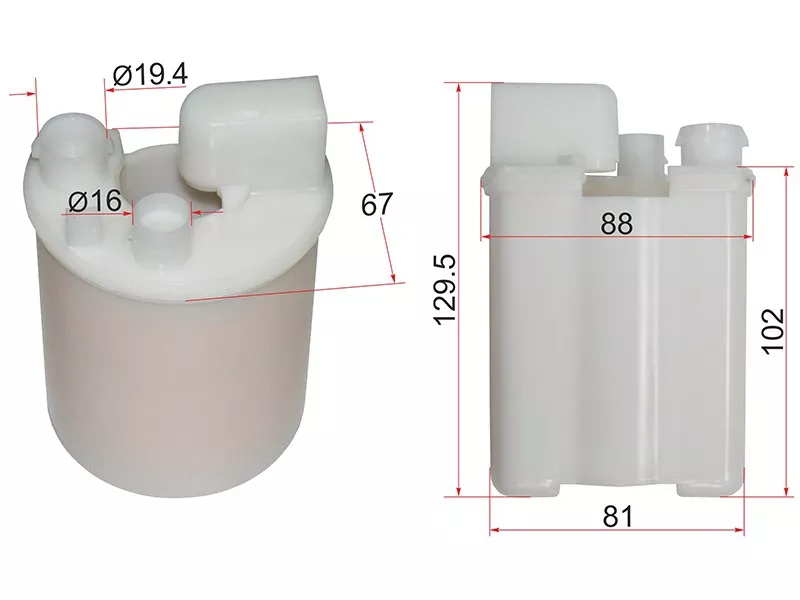 Фильтр топливный погружной HYUNDAI ELANTRA 06-11/I30 07-10/KIA CERATO 09 - Артикул ST319102H000 - Производитель Sat - Фото, Отзывы, Цены 