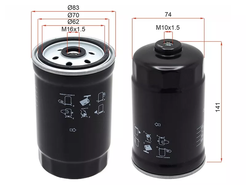 Фильтр топливный HYUNDAI SANTA FE 2,2 12 - Артикул ST319222W000 - Производитель Sat - Фото, Отзывы, Цены 