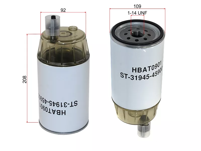 Фильтр топливный с колбой HYUNDAI HD 45/72/COUNTY 10 - Артикул ST3194545900C - Производитель Sat - Фото, Отзывы, Цены 