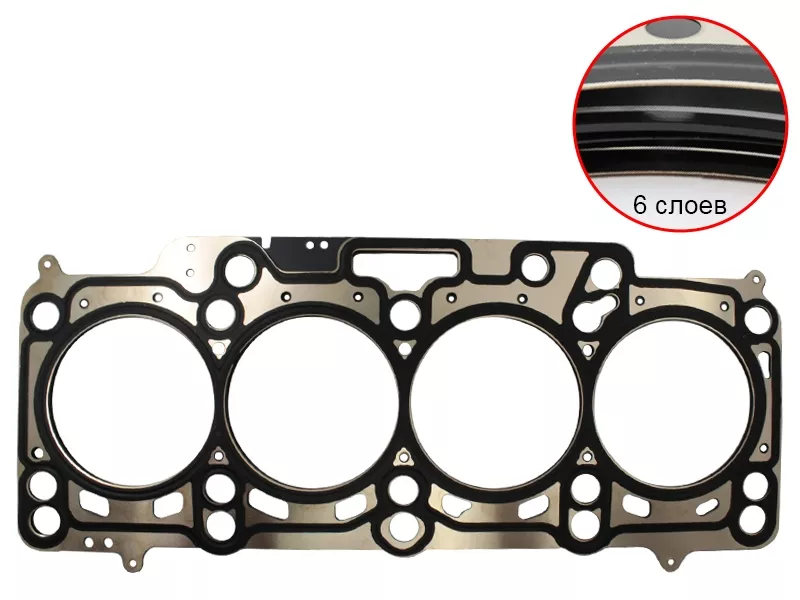 Прокладка ГБЦ 1.63MM VAG AMAROK CNFB - Артикул ST330028 - Производитель Sat - Фото, Отзывы, Цены 