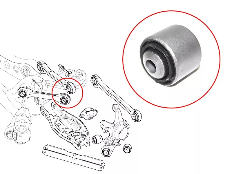 Сайлентблок BMW 1-Series 04-13 / 3-Series 05-14 - Артикул ST33326777980B1 - Производитель Sat - Фото, Отзывы, Цены 