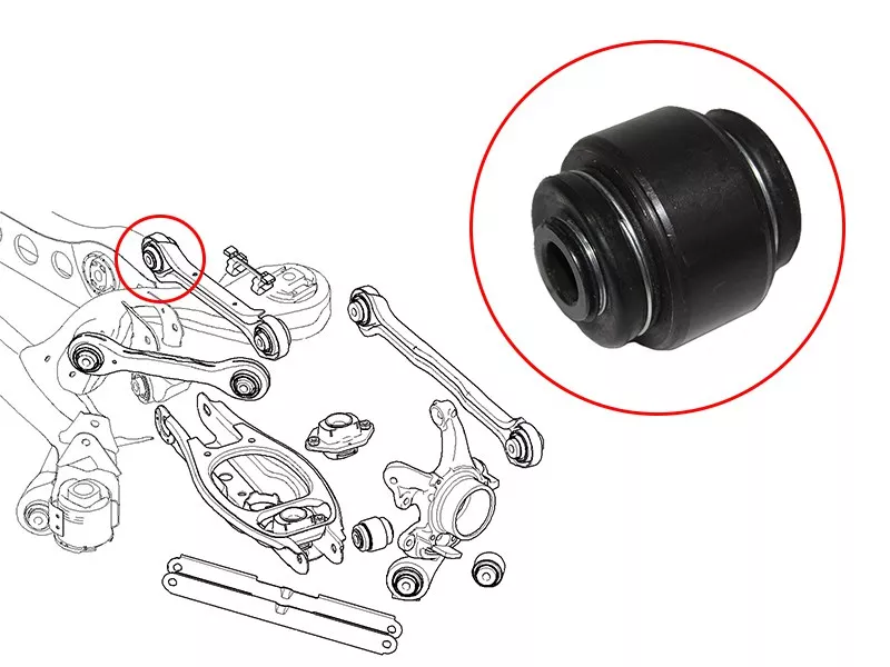 Сайлентблок BMW 1-Series 04-13 / 3-Series 05-14 - Артикул ST33326777980B2 - Производитель Sat - Фото, Отзывы, Цены 