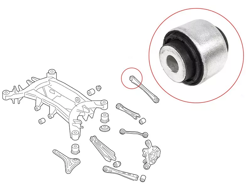 Сайлентблок BMW X3 10-17 - Артикул ST33326788549B1 - Производитель Sat - Фото, Отзывы, Цены 