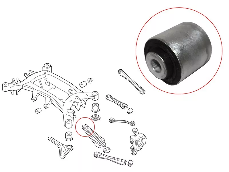 Сайлентблок BMW X3 10-17 / X4 14-18 - Артикул ST33326795812B - Производитель Sat - Фото, Отзывы, Цены 