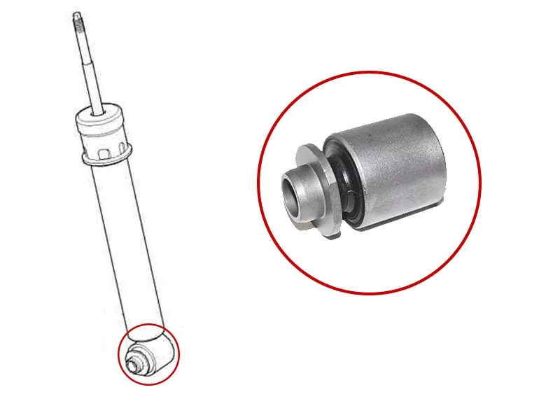 Сайлентблок BMW X5 99-13 - Артикул ST33506751543B - Производитель Sat - Фото, Отзывы, Цены 