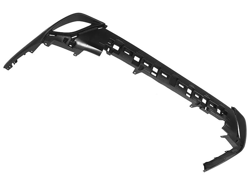 Бампер задний Toyota Highlander 19- (Нижняя часть/ Цельный/ Под одну трубу) -  для TOYOTA HIGHLANDER