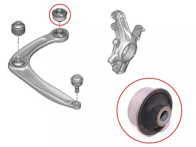 Сайлентблок рычага Citroen Berlingo 08-22 / C4 04-11 - Артикул ST352392 - Производитель Sat - Фото, Отзывы, Цены 