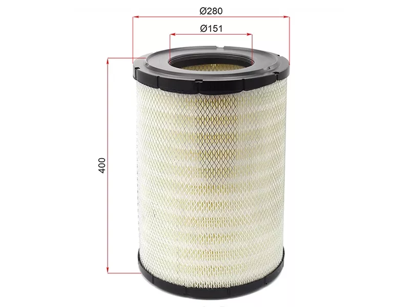 Фильтр воздушный Isuzu Forward 85-06 / Giga 94-15 - Артикул ST390006 - Производитель Sat - Фото, Отзывы, Цены 