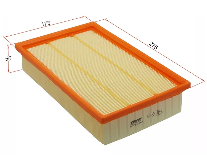 Фильтр воздушный Changan UNI-T 1,5 23 - Артикул ST390064 - Производитель Sat - Фото, Отзывы, Цены 