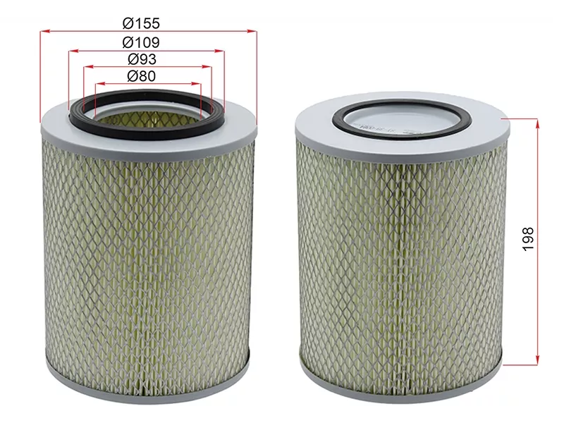 Фильтр воздушный ISUZU Trooper 91-/ OPEL Monterey 91 - Артикул ST390084 - Производитель Sat - Фото, Отзывы, Цены 