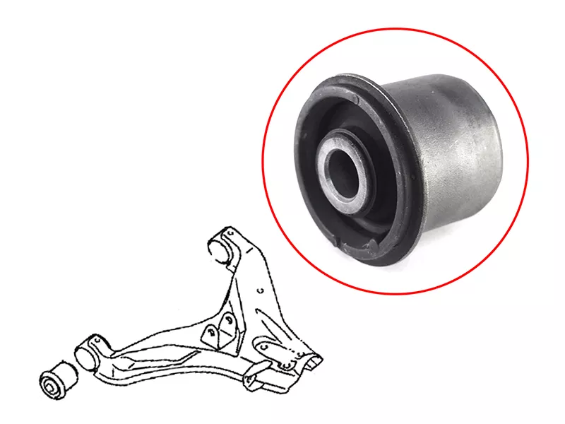 Сайлентблок рычага Mitsubishi L200 05- / Pajero 99-20 - Артикул ST4010A117B - Производитель Sat - Фото, Отзывы, Цены 