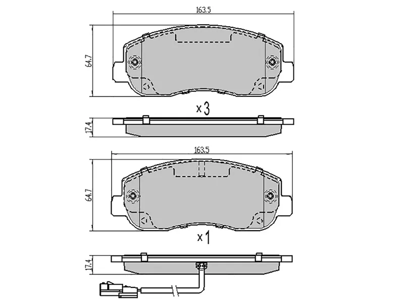 Колодки тормозные (Спереди) Opel Movano 10- / Renault Master 10 - Артикул ST410601061R - Производитель Sat - Фото, Отзывы, Цены 