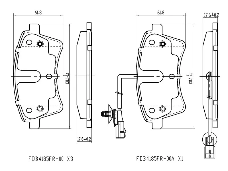 Колодки тормозные (Спереди) Renault Kangoo 08-16 / Mercedes-Benz Citan 12-19 - Артикул ST410605649R - Производитель Sat - Фото, Отзывы, Цены 