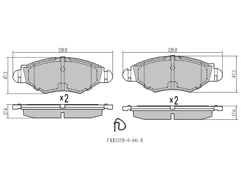 Колодки тормозные (Спереди) Renault Kangoo 97-03 / Citroen Xsara 97-03 - Артикул ST425302 - Производитель Sat - Фото, Отзывы, Цены 