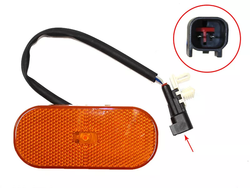 Повторитель поворота боковой левый=правый -ST43114D1N Sat для FORD TRANSIT