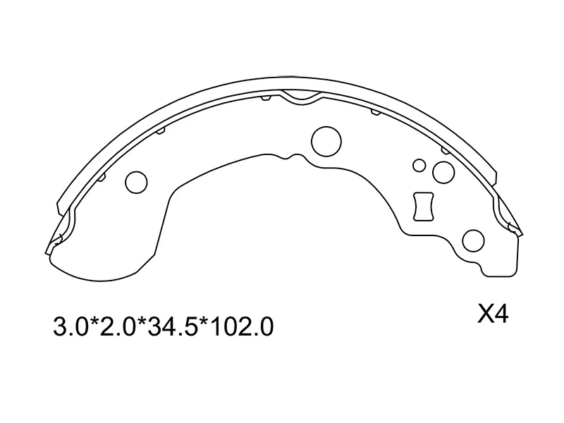 Колодки тормозные барабанные Nissan Primera 95-02 / Bluebird 96-01 - Артикул ST440607E625 - Производитель Sat - Фото, Отзывы, Цены 