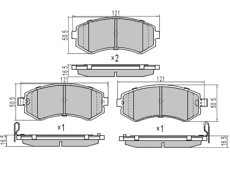 Колодки тормозные (Сзади) Nissan Patrol 97-10 / Safari 97-07 - Артикул ST44060VC090 - Производитель Sat - Фото, Отзывы, Цены 
