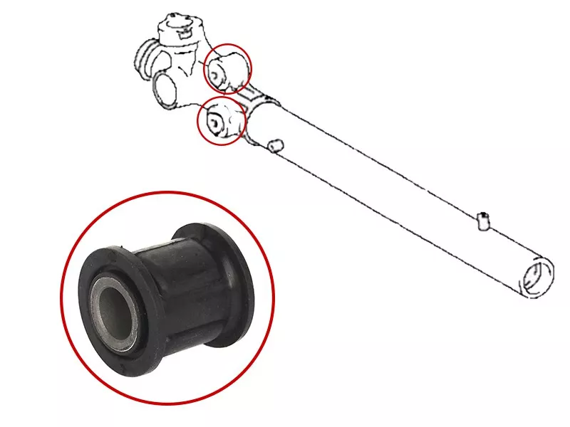 Сайлентблок рулевой рейки Toyota Grand Hiace 99-02 / Granvia 95-02 - Артикул ST4420326180B - Производитель Sat - Фото, Отзывы, Цены 