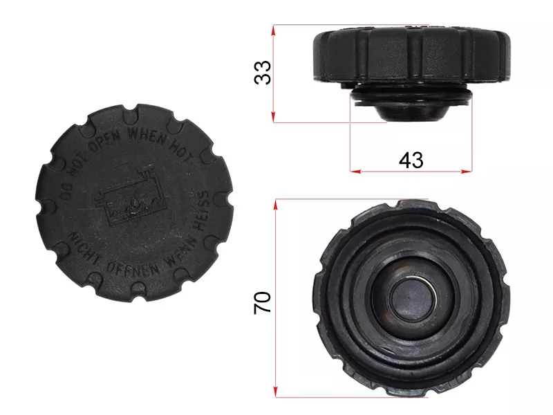 Крышка расширительного бачка MERCEDES - Артикул ST4600003 - Производитель Sat - Фото, Отзывы, Цены 