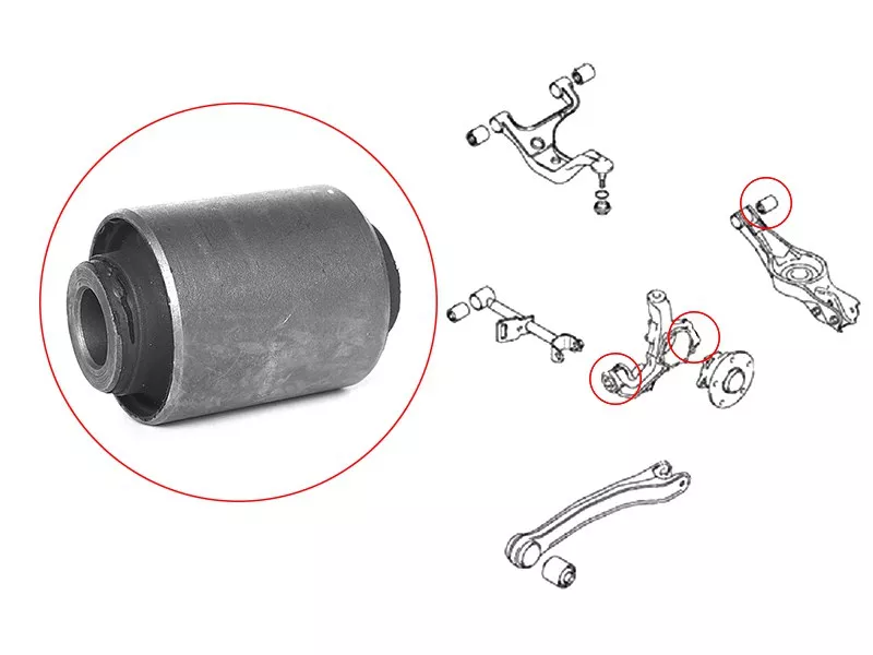 Сайлентблок рычага Suzuki Escudo 05-08 / Grand Vitara 05-16 - Артикул ST4612265J00 - Производитель Sat - Фото, Отзывы, Цены 