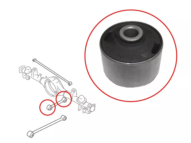 Сайлентблок рычага Suzuki Escudo 97-05 / Grand Vitara 97-05 - Артикул ST4620165D50B - Производитель Sat - Фото, Отзывы, Цены 