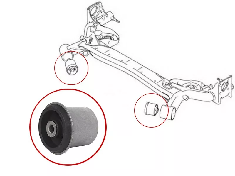 Сайлентблок балки Suzuki SX4 06-16 - Артикул ST4622180J00 - Производитель Sat - Фото, Отзывы, Цены 