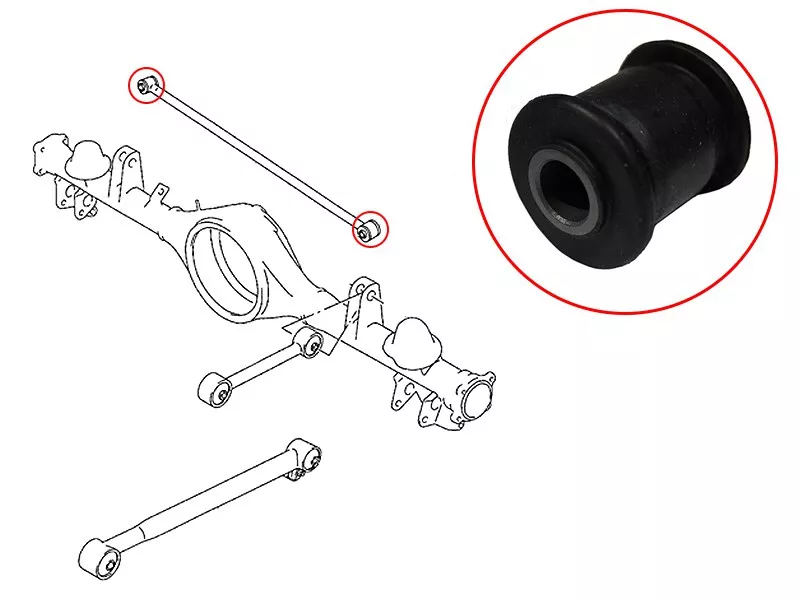 Сайлентблок Suzuki Escudo 97-05 / Grand Vitara 97-05 / Jimny 98-19 - Артикул ST4630052D00B - Производитель Sat - Фото, Отзывы, Цены 