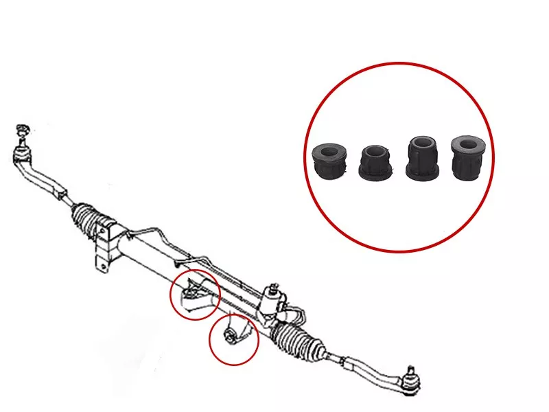 Сайлентблок рулевой рейки SsangYong Actyon 05-10 / Actyon Sports 06-12 - Артикул ST4650009005B - Производитель Sat - Фото, Отзывы, Цены 