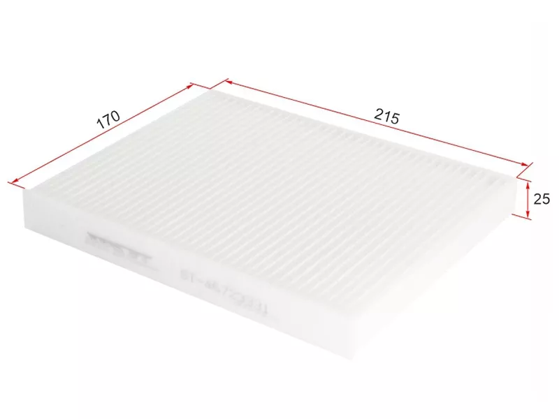 Фильтр салона FIAT DOBLO 00-15/PUNTO 99-12 - Артикул ST46723331 - Производитель Sat - Фото, Отзывы, Цены 