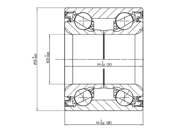 Подшипник задней ступицы SUZUKI SWIFT 2WD - Артикул ST4686062J00 - Производитель Sat - Фото, Отзывы, Цены 