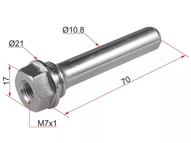 Направляющая переднего суппорта (верх) TOYOTA ALLION,PREMIO,CALDINA - Артикул ST4771522080 - Производитель Sat - Фото, Отзывы, Цены 