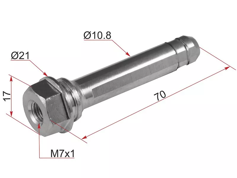 Направляющая суппорта -QF00Z00163 Quattro Freni для TOYOTA CHASER