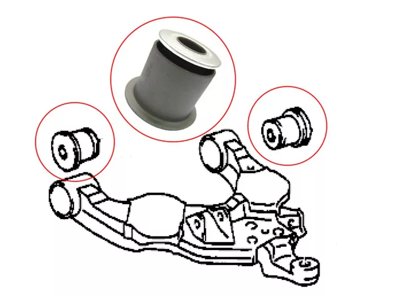 Сайлентблок рычага Toyota Land Cruiser Prado (J90) 96-02 / 4Runner 95-02 - Артикул ST4806135040 - Производитель Sat - Фото, Отзывы, Цены 